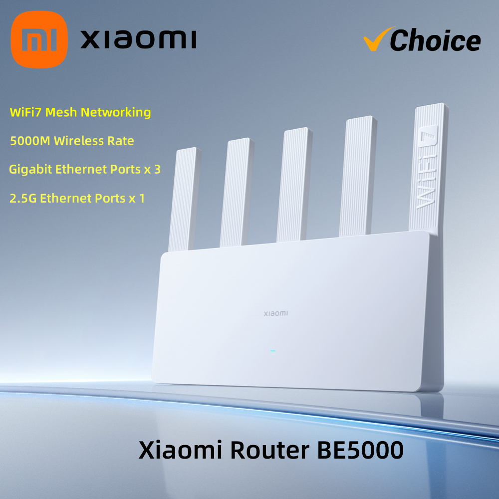 Xiaomi Kitchen Gadgets - XIAOMI Router BE5000 WiFi 7 5011Mbps