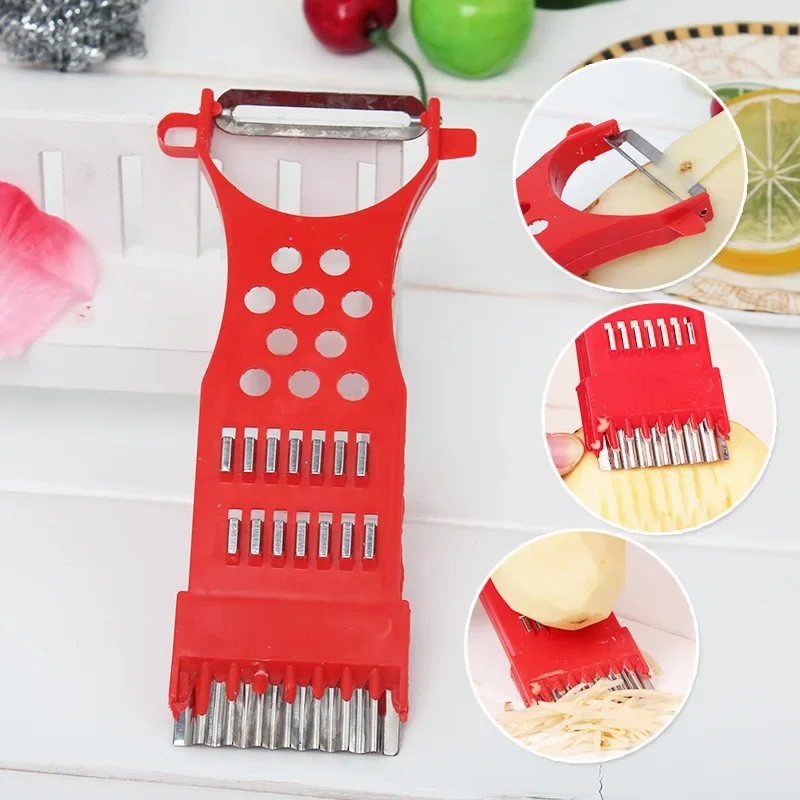 Household Kitchen Gadgets Vegetable Cutter Silk Cutter - 1pcs Carrot Grater Vegetable Cutter Masher
