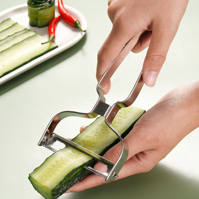 Household Kitchen Gadgets Vegetable Cutter Silk Cutter - Stainless Steel Cabbage Graters Peeler Vegetables