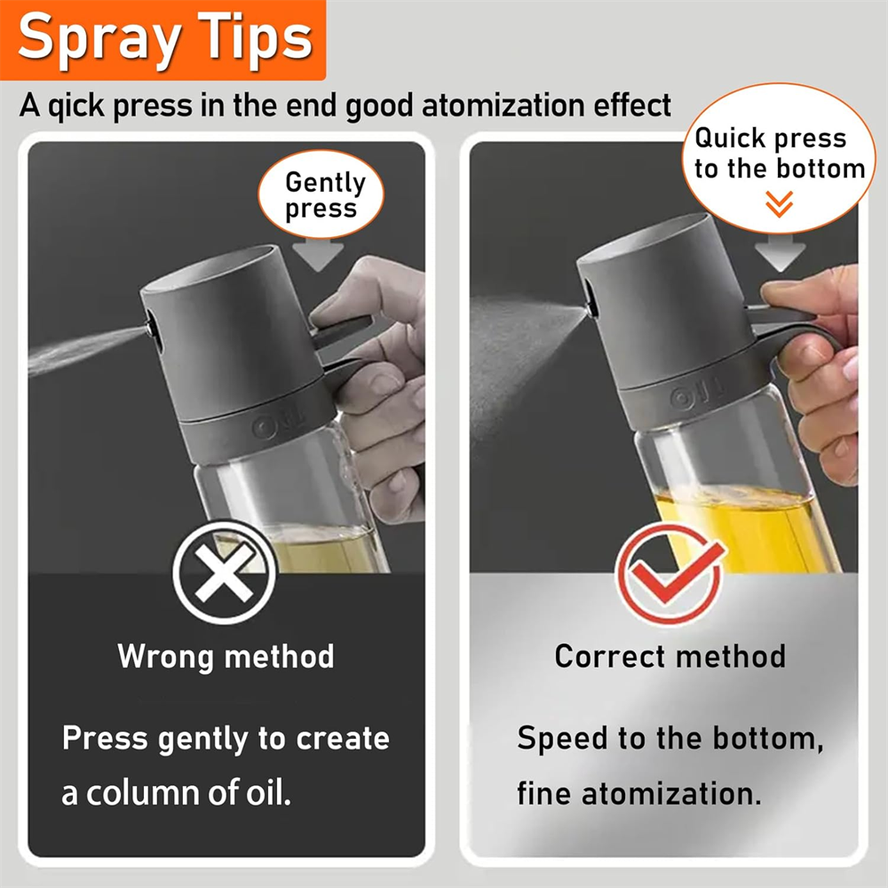Oil Sprayer for Cooking, 250 m - Kitchen Gadgets Oil Spray ulasan dan harga