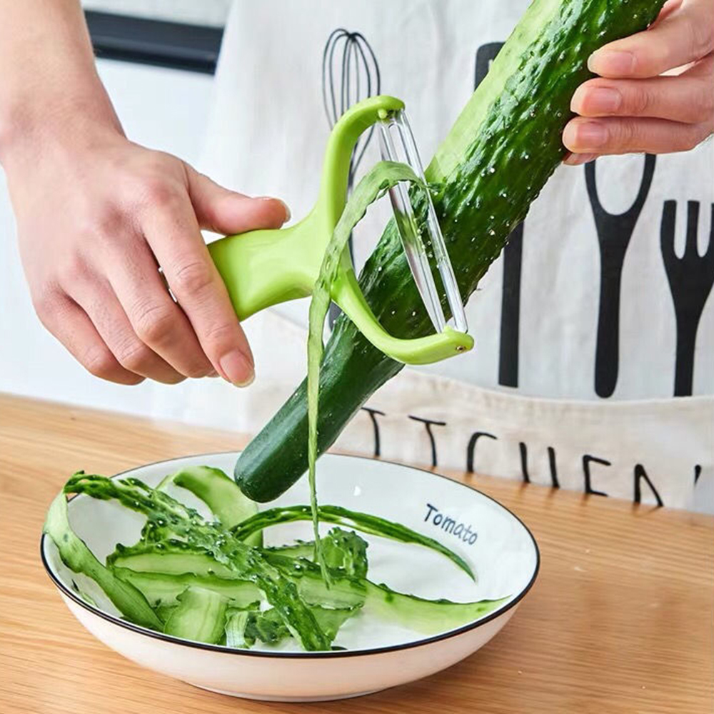 Peeler Vegetables Fruit Stainl - Household Kitchen Gadgets Vegetable Cutter Silk Cutter ulasan dan harga
