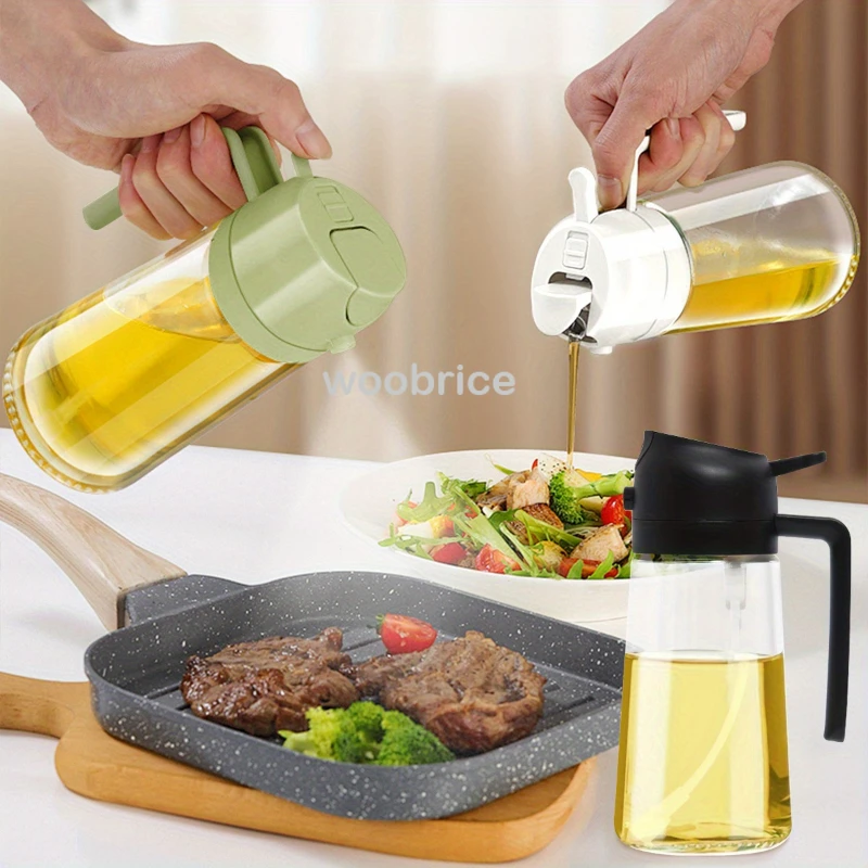 500ml Glass oil spray kitchen  - Kitchen Gadgets Oil Spray ulasan dan harga