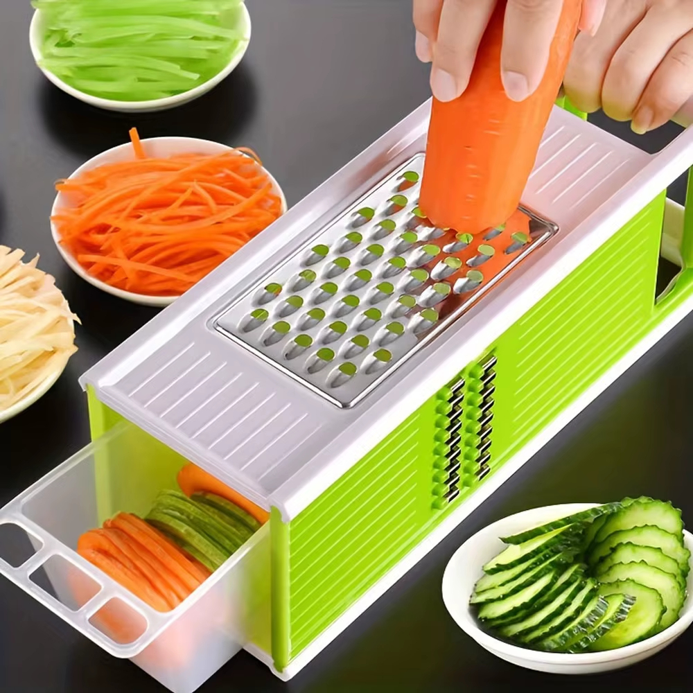 Multifunctional Vegetable Chop - Household Kitchen Gadgets Vegetable Cutter Silk Cutter ulasan dan harga