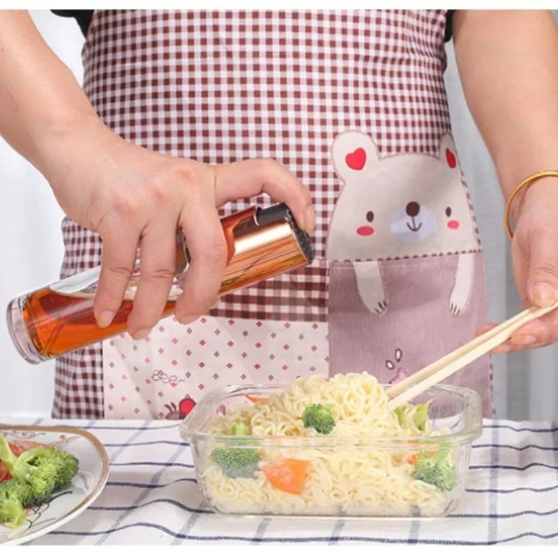 Glass BBQ Oil Bottle with Spra - Kitchen Gadgets Oil Spray ulasan dan harga