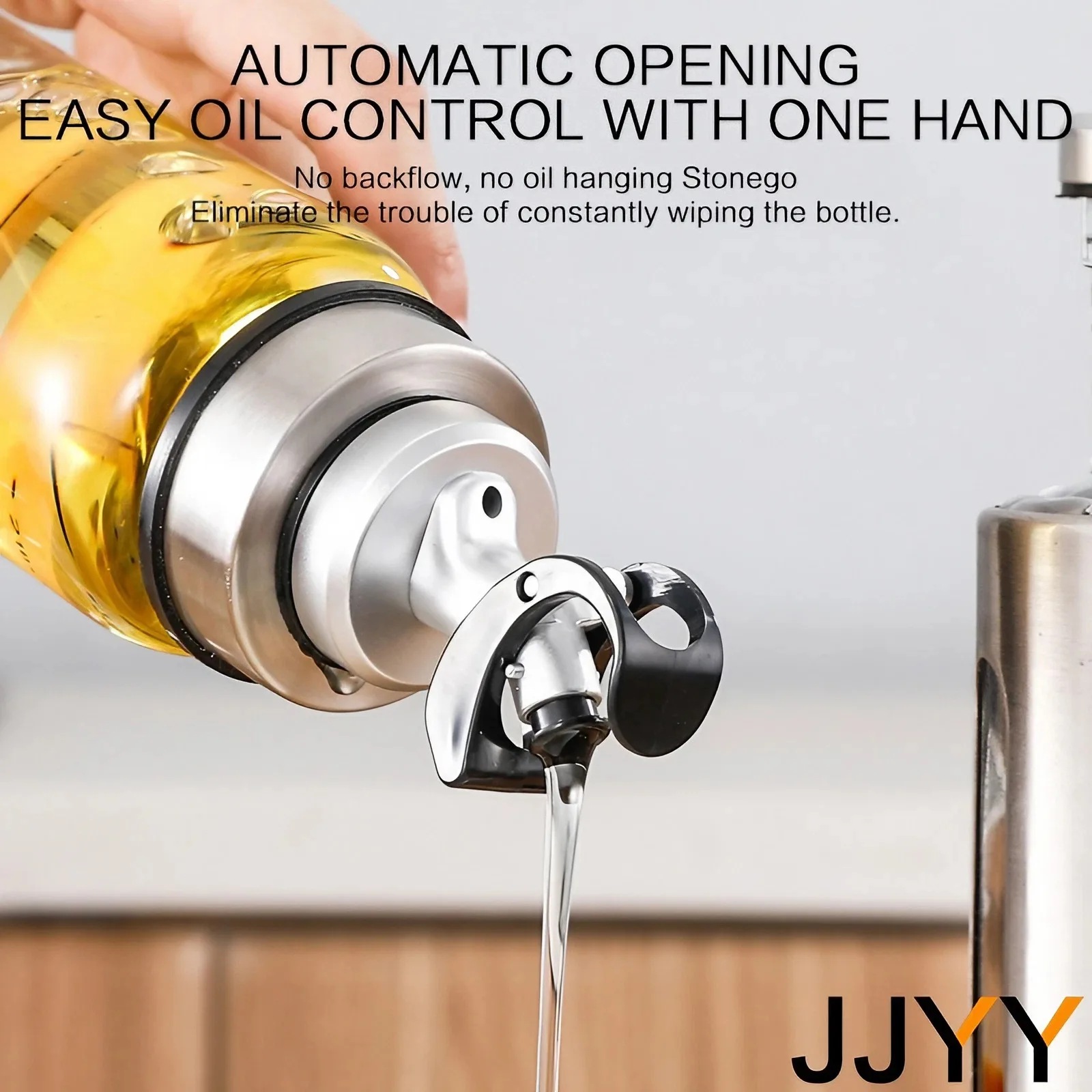 Automatic Flip Oil Bottle Stop - Kitchen Gadgets Oil Spray ulasan dan harga