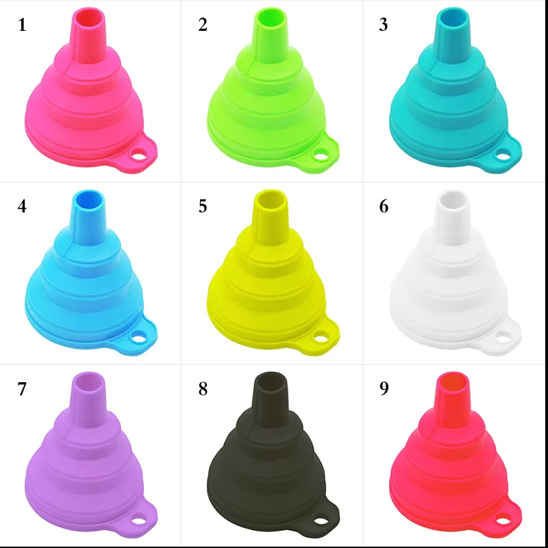 1/2/4PCS Silicone Collapsible  - Kitchen Handy Gadgets ulasan dan harga