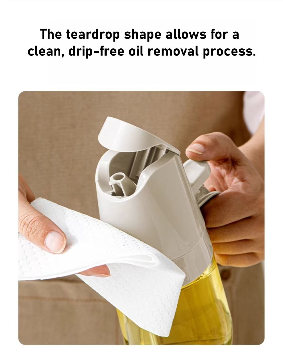 Spray Oil Bottle for Home, Foo - Kitchen Gadgets Oil Spray ulasan dan harga
