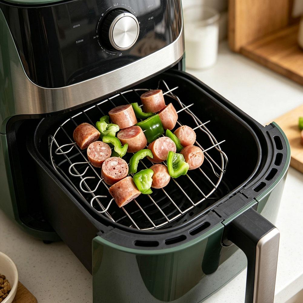 Air Fryer Square Grill Stainle - Kitchen Handy Gadgets ulasan dan harga