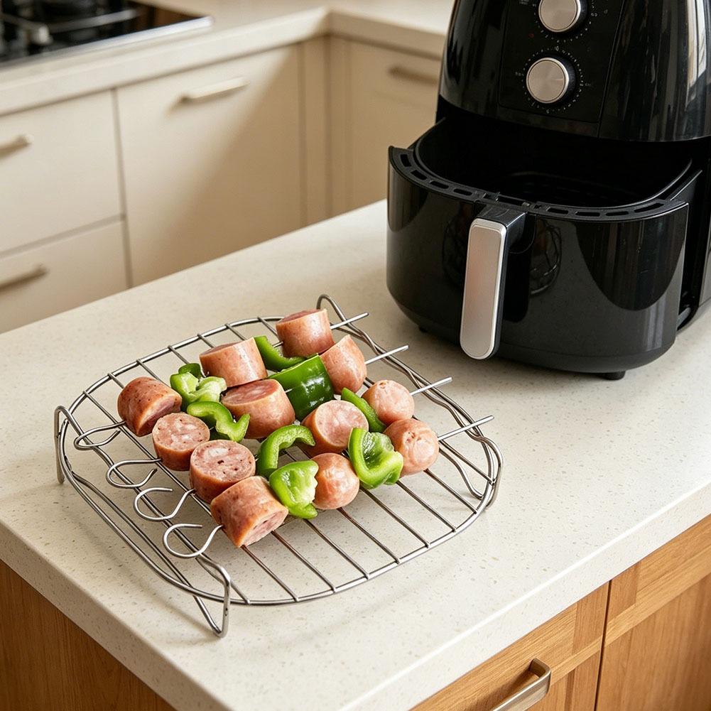 Air Fryer Square Grill Stainle - Kitchen Handy Gadgets ulasan dan harga