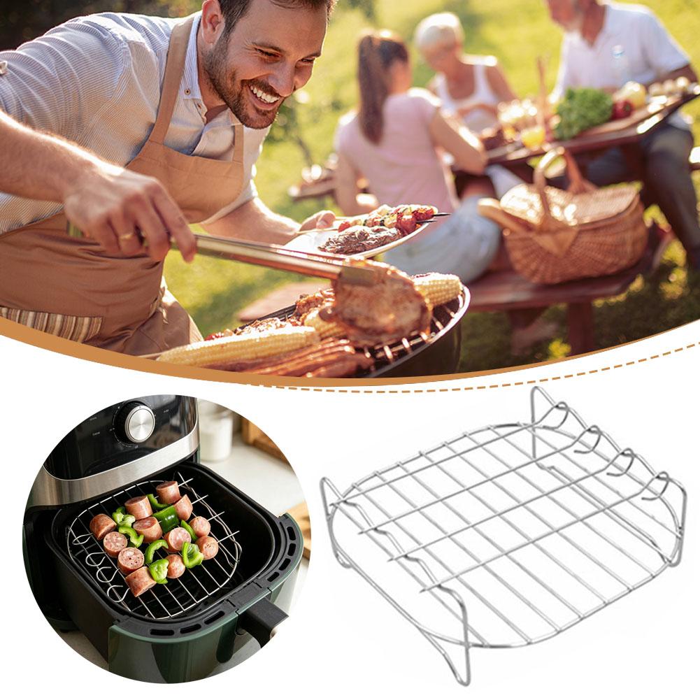 Air Fryer Square Grill Stainle - Kitchen Handy Gadgets ulasan dan harga