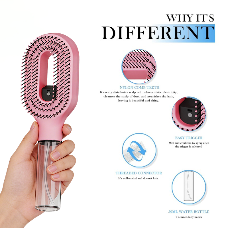 2in1 Sprayer Comb Soft Scalp M - Kitchen Gadgets Oil Spray ulasan dan harga