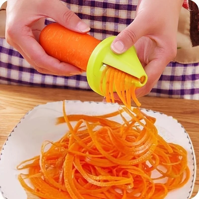 Kitchen Rotating ShredderSpira - Household Kitchen Gadgets Vegetable Cutter Silk Cutter ulasan dan harga