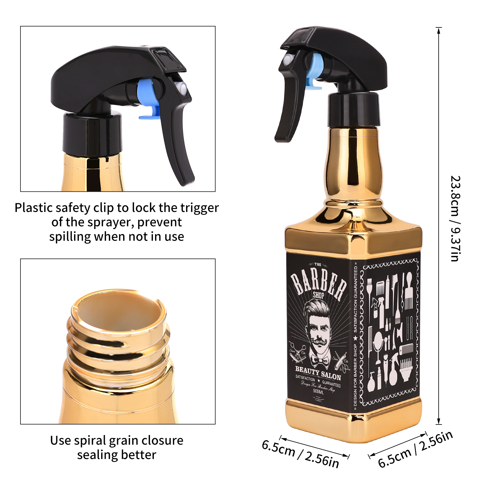 Hairdressing Spray Bottle Salo - Kitchen Gadgets Oil Spray ulasan dan harga