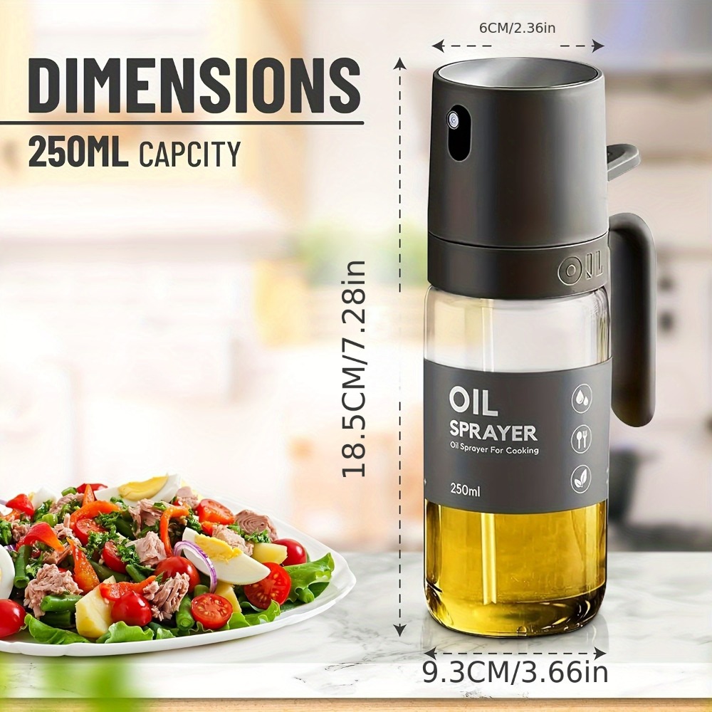 250ML Oil Sprayer,High Borosil - Kitchen Gadgets Oil Spray ulasan dan harga