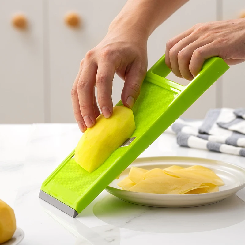 Multifunctionele Vegetable Cut - Household Kitchen Gadgets Vegetable Cutter Silk Cutter ulasan dan harga