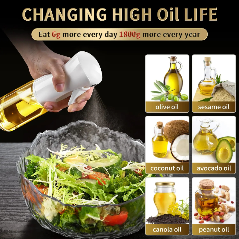 Oil Spray Bottle for Cooking K - Kitchen Gadgets Oil Spray ulasan dan harga