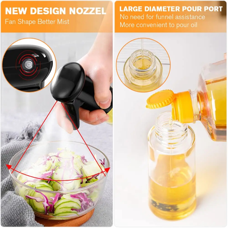 Oil Spray Bottle for Cooking K - Kitchen Gadgets Oil Spray ulasan dan harga