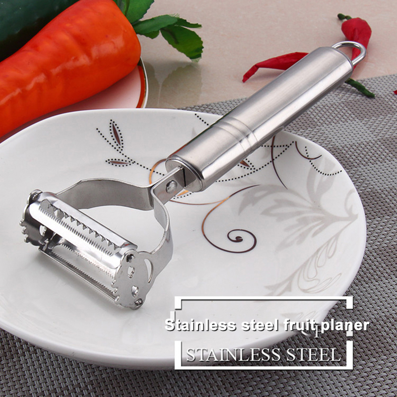 Stainless Steel Peeler Multifu - Household Kitchen Gadgets Vegetable Cutter Silk Cutter ulasan dan harga